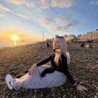 Golden Hour: Falling with Brighton’s Sunset