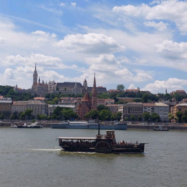 Budapest on the banks of the Danube