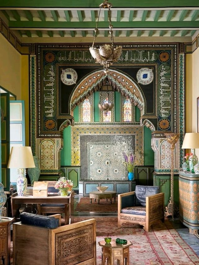 🌿 Villa Oasis: Yves Saint Laurent’s Hidden Paradise in Marrakech 💙