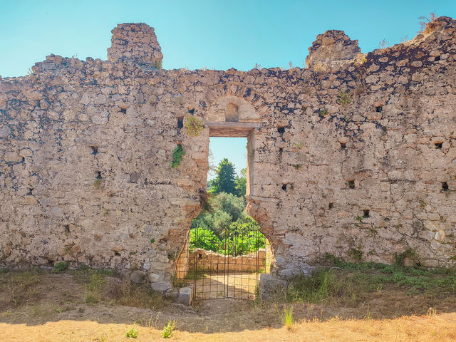Corfu's Last Octagonal Byzantine Fortress
