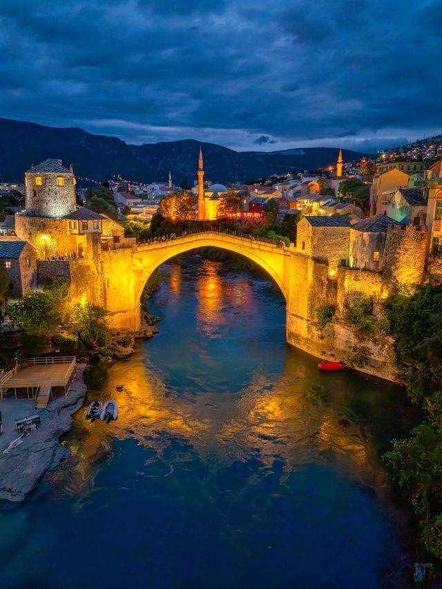 🌉 Where the Bridge Holds History – Mostar, Bosnia and Herzegovina