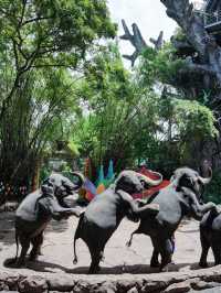 終於在曼谷野生動物園看到卡比巴拉啦