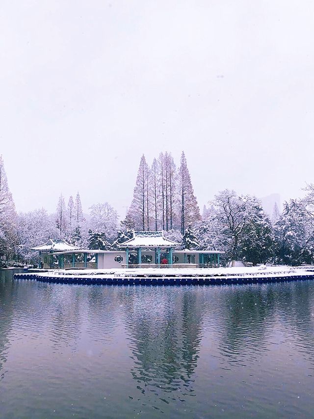 歲末聽雪落：逍遙津雪景