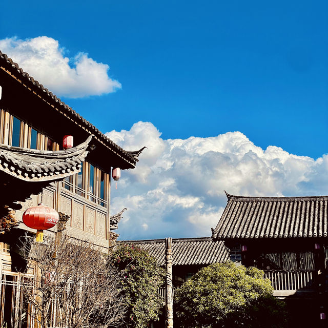 麗江民宿｜冬日裡 變幻莫測的雲 都在這兒了