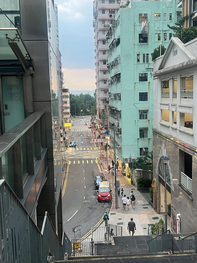 傍晚的堅尼地城好浪漫