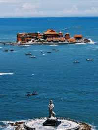 “海上生廟，廟裡看海”懸浮在海上的海天佛國 | 洛伽寺
