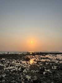 三亚過年親子旅遊趕海地總結 撿海星