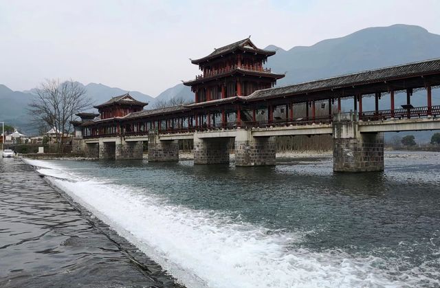 雲舍村-太平河上的風雨橋