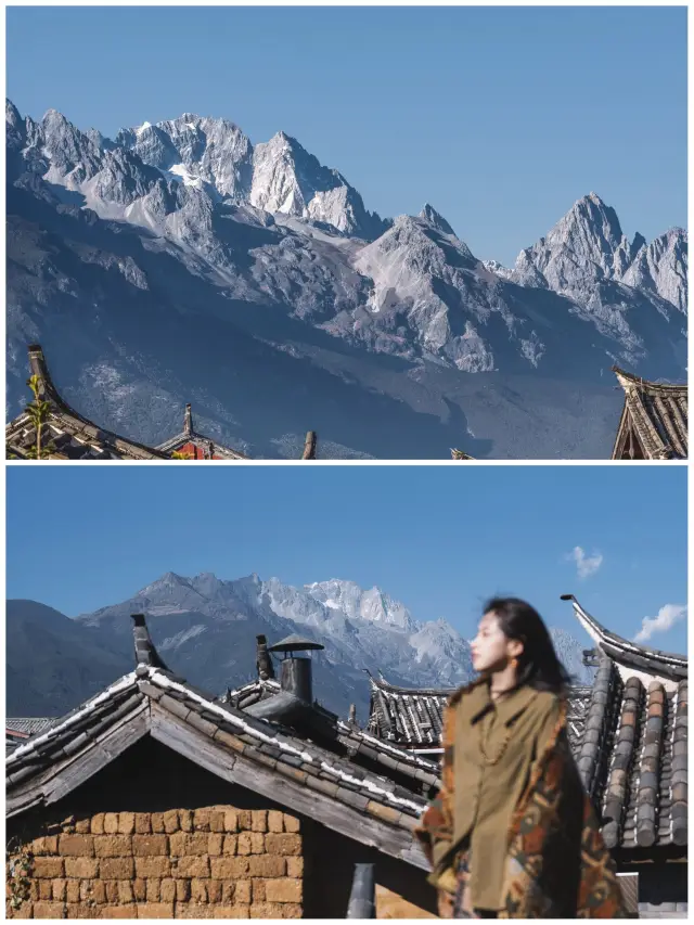 I love this small town under the Jade Dragon Snow Mountain more than the ancient city of Lijiang