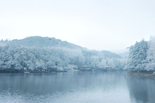 聽說很多人不相信這是廬山的雪景