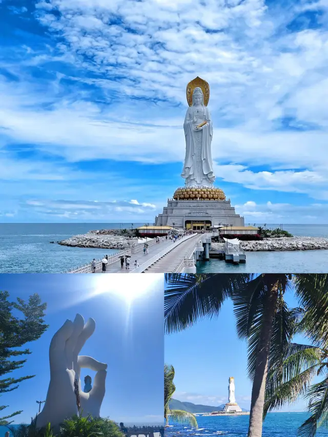 Sanya Nanshan Temple·South Sea Guanyin, see the mountains, see the sea, see all beings