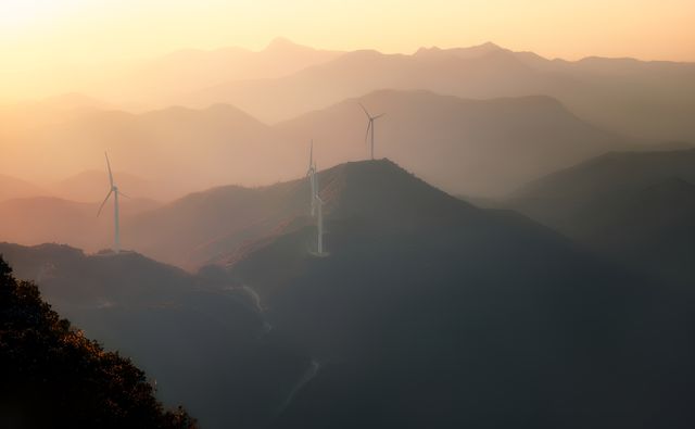 建議收藏廣東惠州絕美風車山還能看到海