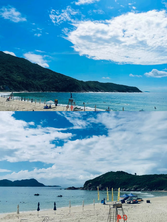 來東涌沙灘欣賞一下海蝕拱橋吧！