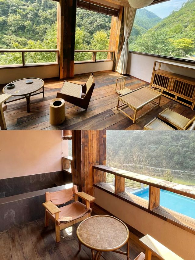 重慶週末度假山野之間的私湯