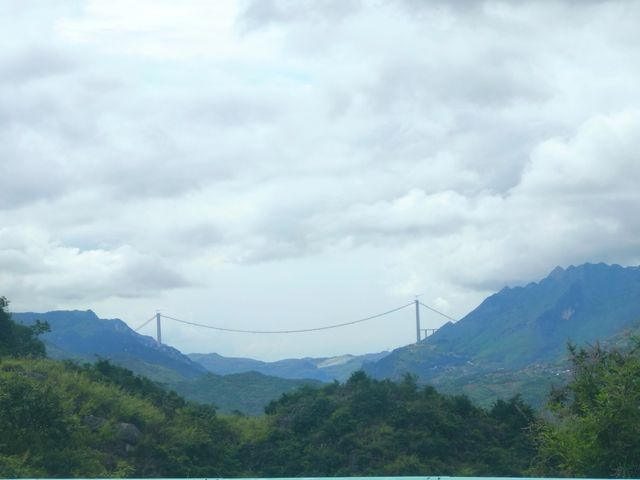 打卡貴州關興公路北盤江大橋
