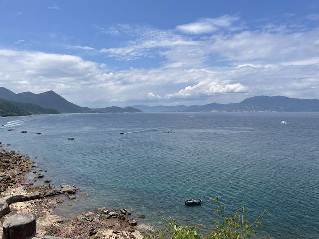 深圳楊梅坑美人魚洞隨手抓寄居蟹