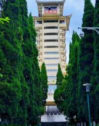 凤凰山公園——被譽為川北第一樓的凤凰樓。
