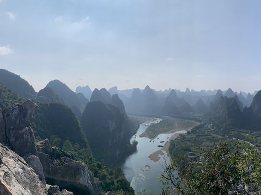 Laozhaishan - bird’s eye view of 20 yuan note 