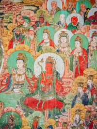 公主寺的壁畫不遜永樂宮還有漫天懸塑。
