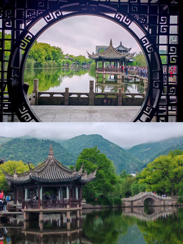 台州臨海東湖，江南園林之美。