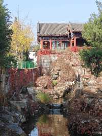 一探北京大觀園夢回紅樓夢中景。
