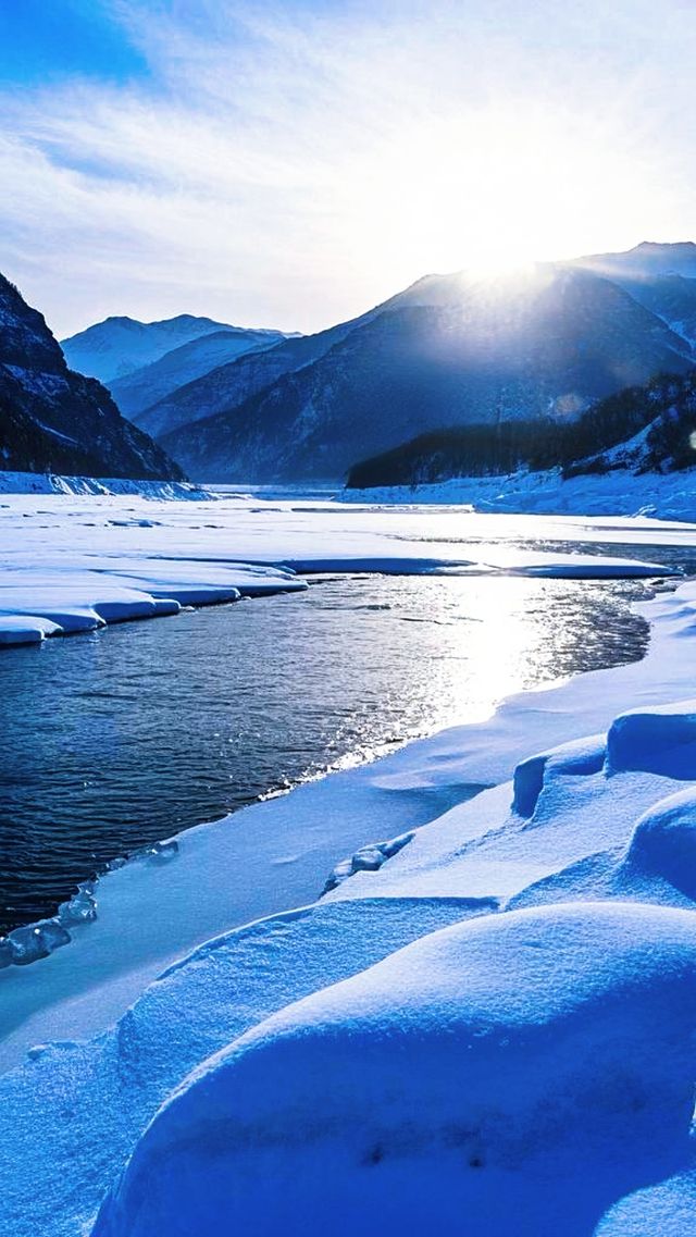 白河峽谷 京郊的冬日冰雪奇境