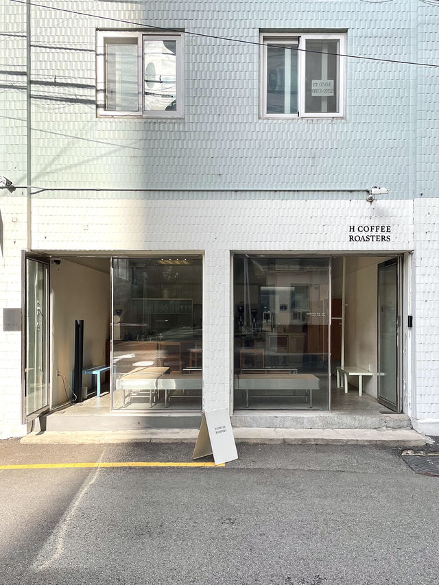 首爾聖水洞探店 | H coffee roasters，邂逅的咖啡小確幸
