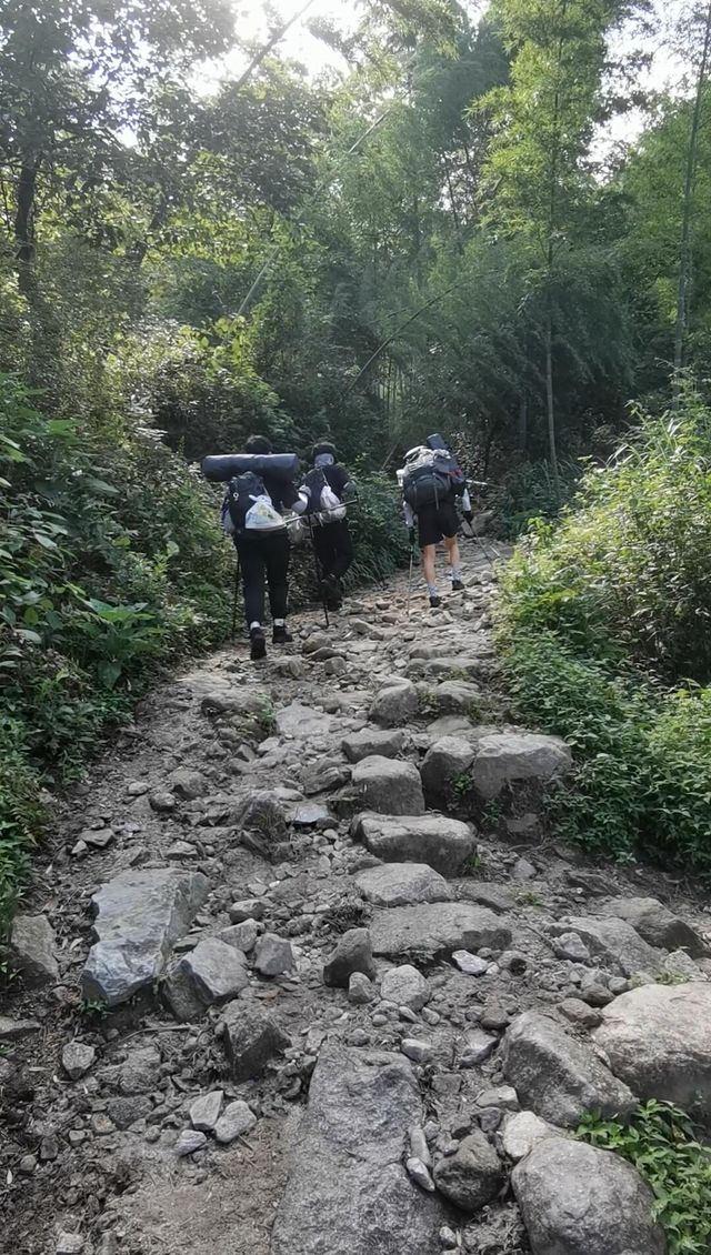 徒步武功山