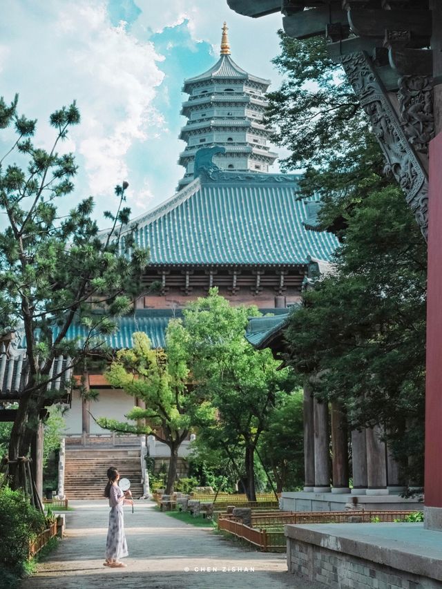 這裡，滿足咗我對夏日江南水鄉嘅所有幻想