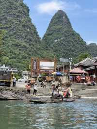 Yulong River Bamboo rafting from Jima Wharf