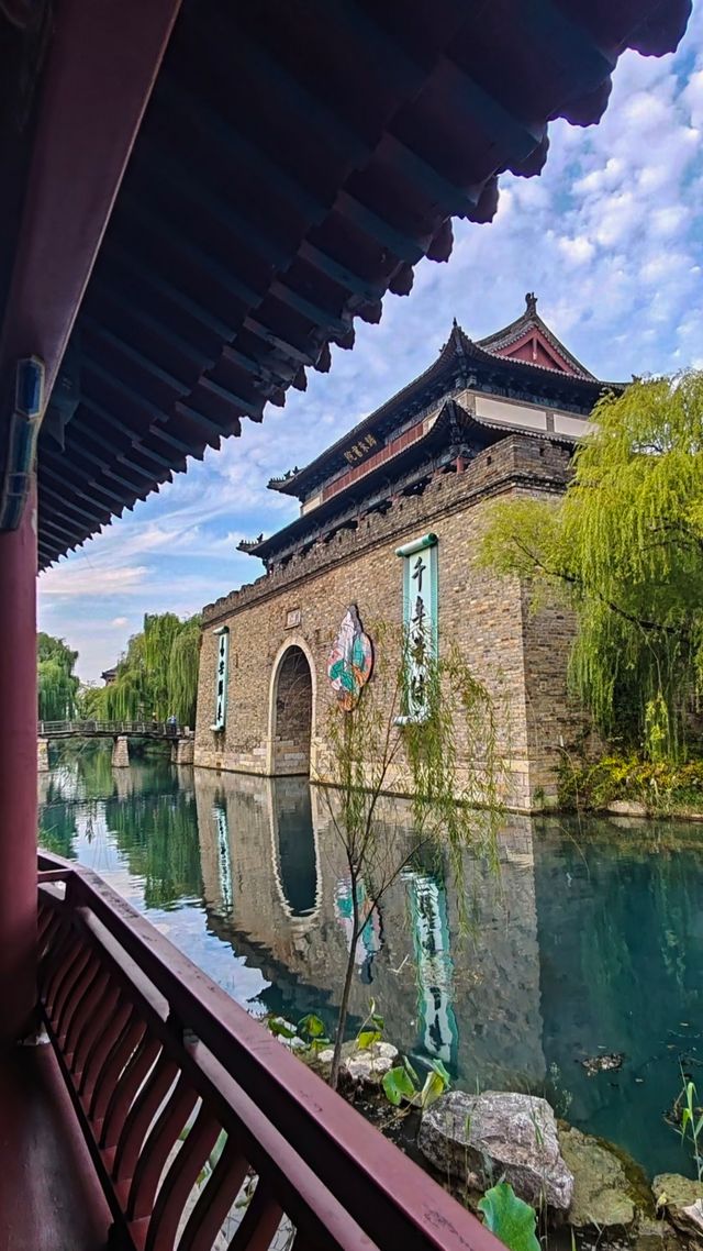 水邊古建拍照聖地