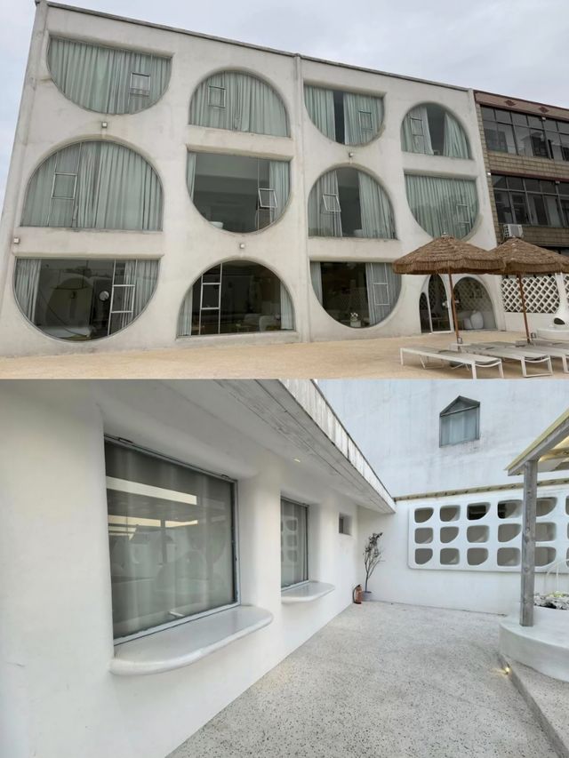 迪士尼10分鐘到!奶白城堡民宿,躺看泳池星空 迪士尼10分鐘到!奶白城堡民宿,躺看泳池星空