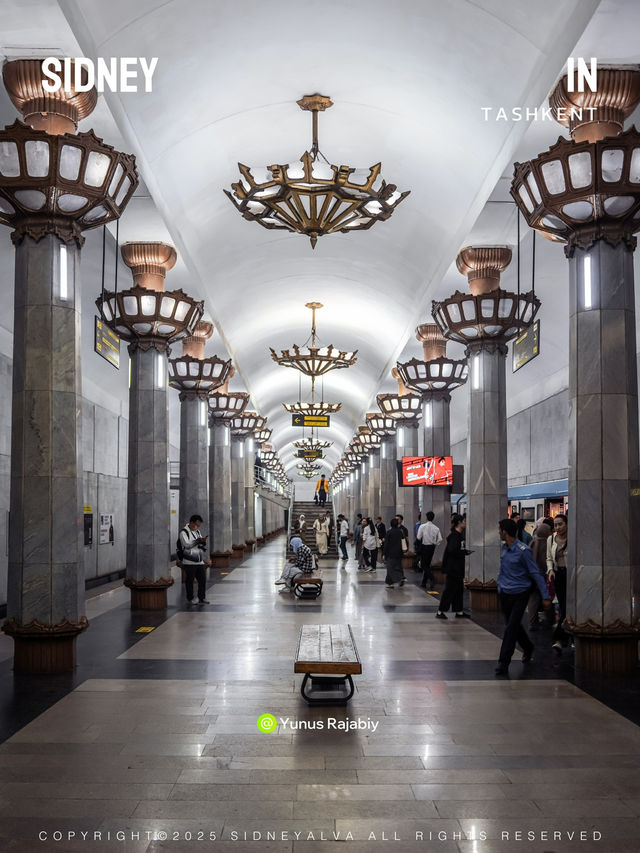 蘇聯美學的延續 | 塔什乾地鐵站巡禮