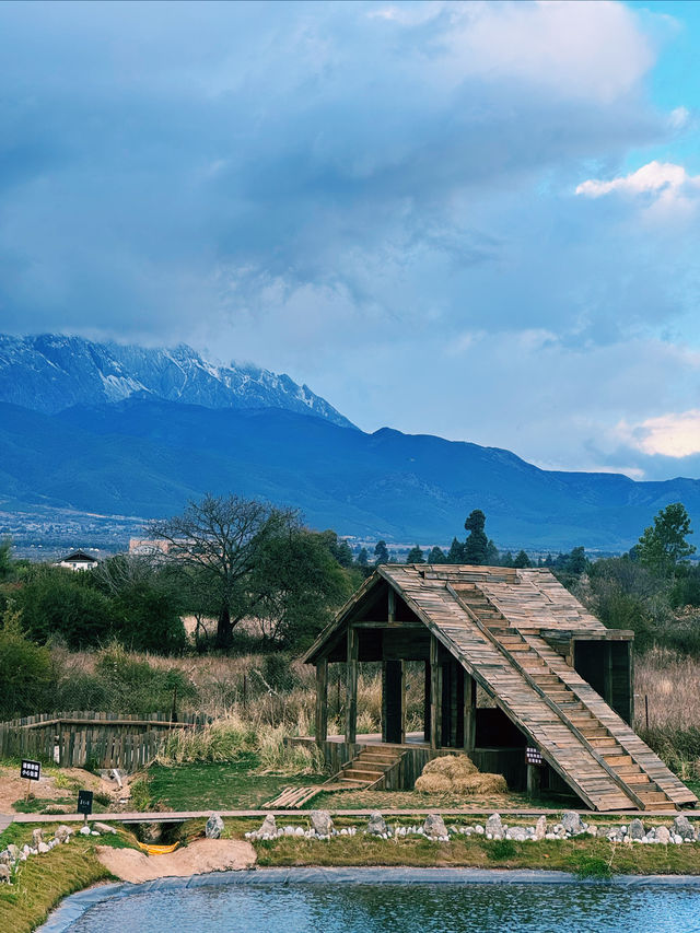 來麗江必拍雪山仙境