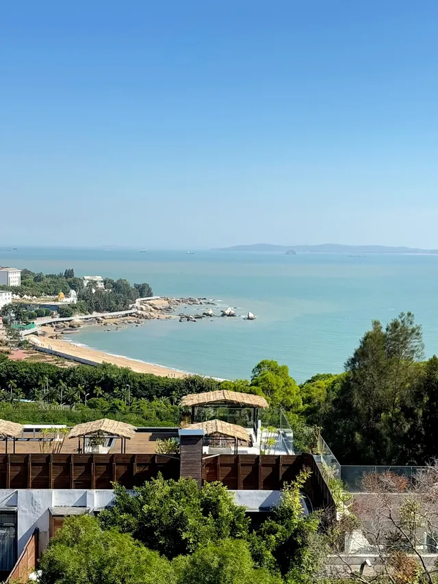 在廈門秋日最美山海步道全程下坡