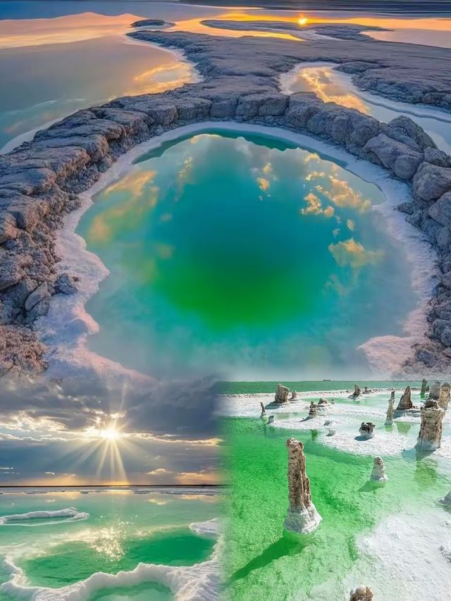 不用去玻利維亞!察爾汗把“天空之鏡”鑲在了大地上 不用去玻利維亞!察爾汗把“天空之鏡”鑲在了大地上