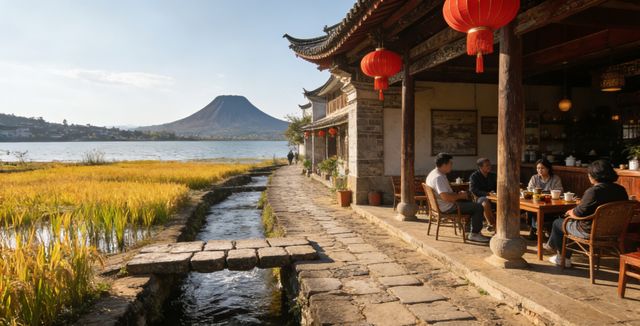 12月避寒首選騰衝！泡溫泉+逛古鎮，承包冬日愜意