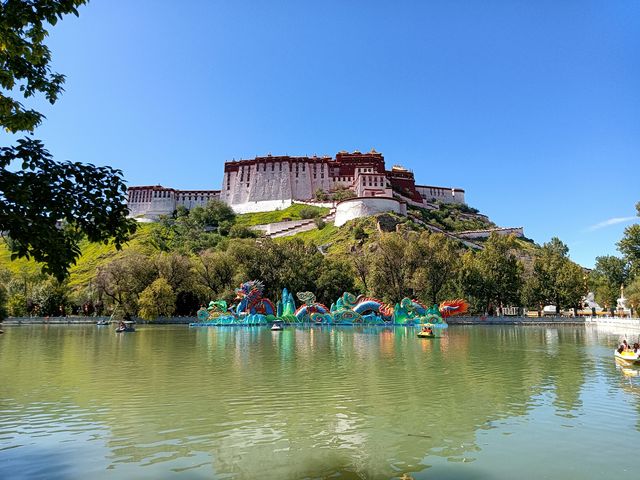 布達拉宮背面 布達拉宮背面