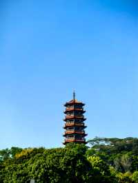 深圳紅花山必打卡古塔