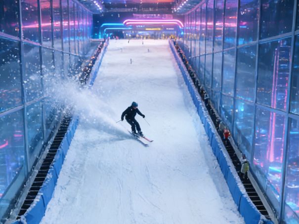Huafa Karoo Ice & Snow World: World’s Largest Indoor Ski Paradise in Shenzhen!