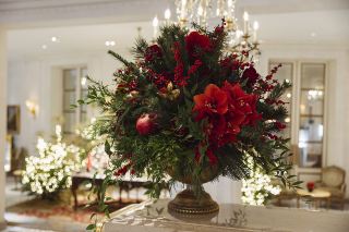 Festive moments at the Hotel Le Bristol in Paris