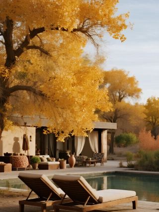 Осеннее семейное наслаждение: прекрасный, умиротворяющий золотистый лес без толп туристов.