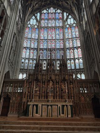 The Majestic Gloucester Cathedral, A Monumental Architectural Wonder. 