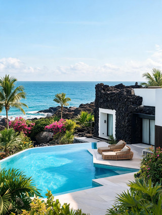 Stayed in a sea view room on volcanic rock in Weizhou Island—absolutely amazing