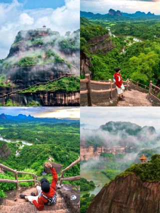Amazing! Danxia Mountain world heritage 2 days 1 night guide