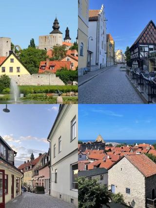 The inspiration for Kiki’s Delivery Service! Visby on Gotland Island is perfect for photos