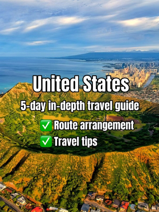 5-day US ultimate travel guide: save this for later