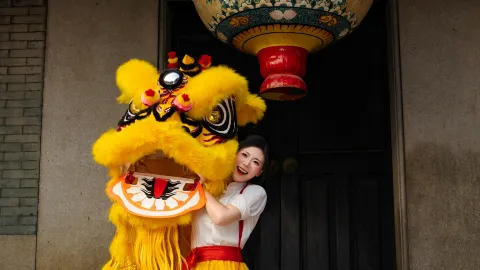 佛山寺廟舞獅攝影 | 在秋色巡遊中拍攝令人驚豔的非物質文化遺產照片 — traveler post in 佛山