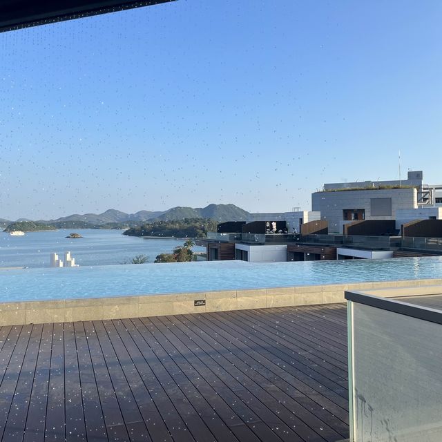 無邊際泳池❤️