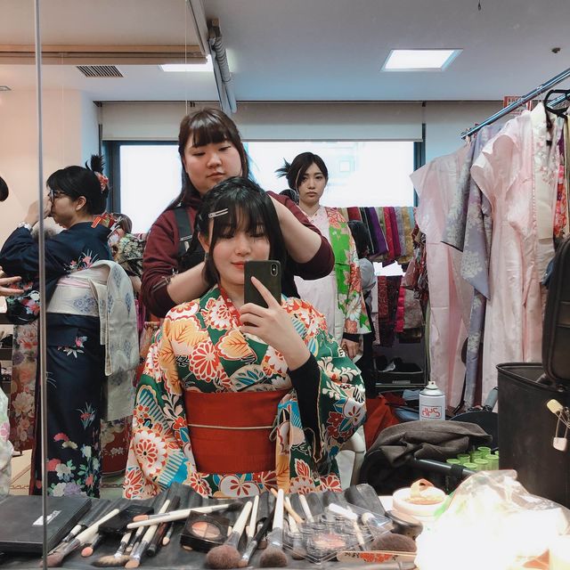 삿포로 기모노체험으로 인생사진 남기기❣️